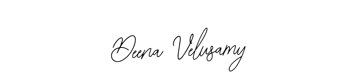 Bearetta-2O07w is a professional signature style that is perfect for those who want to add a touch of class to their signature. It is also a great choice for those who want to make their signature more unique. Get Deena Velusamy name to fancy signature for free. Deena Velusamy signature style 12 images and pictures png
