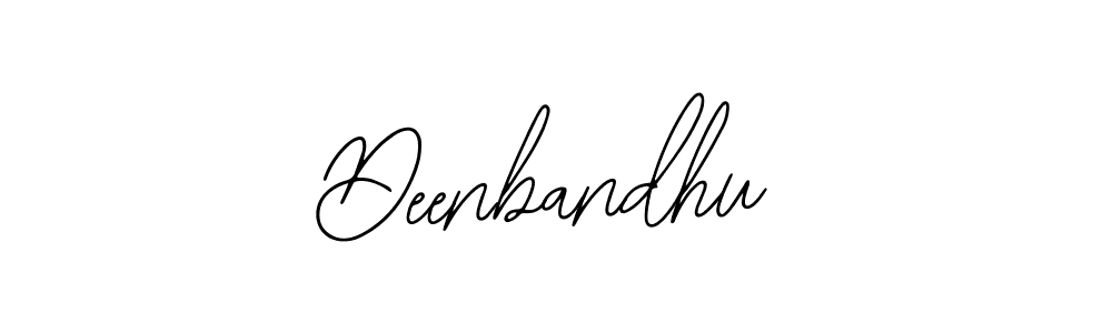 Design your own signature with our free online signature maker. With this signature software, you can create a handwritten (Bearetta-2O07w) signature for name Deenbandhu. Deenbandhu signature style 12 images and pictures png