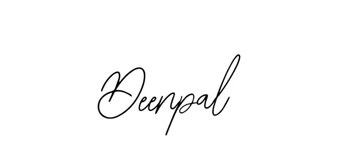 How to make Deenpal signature? Bearetta-2O07w is a professional autograph style. Create handwritten signature for Deenpal name. Deenpal signature style 12 images and pictures png