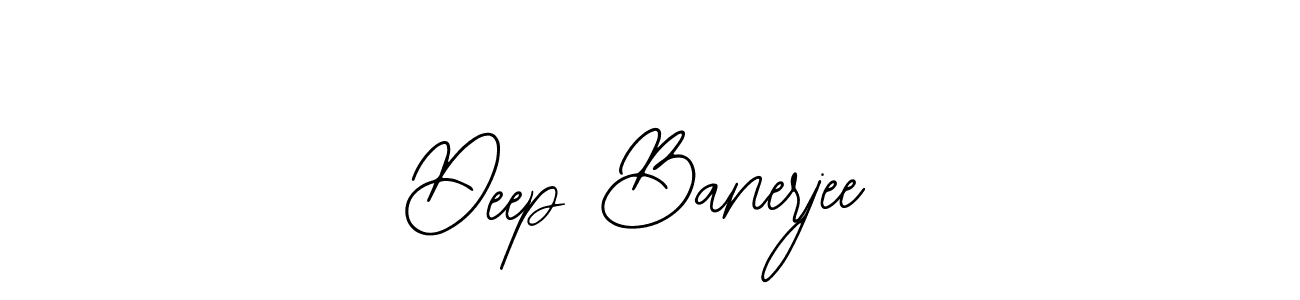 Use a signature maker to create a handwritten signature online. With this signature software, you can design (Bearetta-2O07w) your own signature for name Deep Banerjee. Deep Banerjee signature style 12 images and pictures png