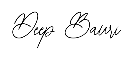 A dynamic signature style for Deep Bauri using Bearetta-2O07w script. Designed to look authentic, handwritten, and professional. Deep Bauri signature style 12 images and pictures png