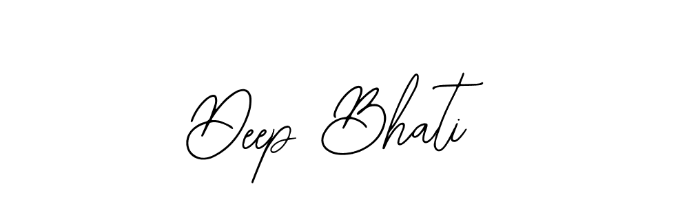 The best way (Bearetta-2O07w) to make a short signature is to pick only two or three words in your name. The name Deep Bhati include a total of six letters. For converting this name. Deep Bhati signature style 12 images and pictures png