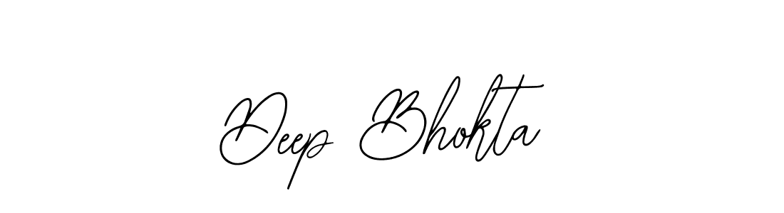 Deep Bhokta stylish signature style. Best Handwritten Sign (Bearetta-2O07w) for my name. Handwritten Signature Collection Ideas for my name Deep Bhokta. Deep Bhokta signature style 12 images and pictures png