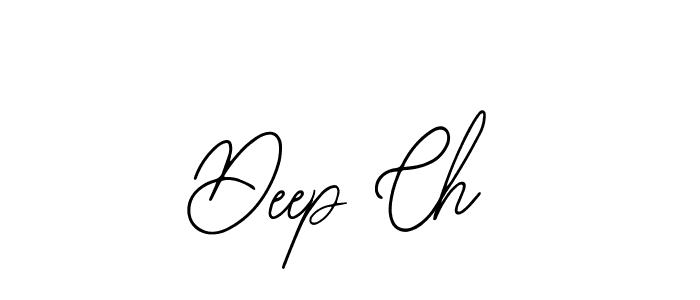 Create a beautiful signature design for name Deep Ch. With this signature (Bearetta-2O07w) fonts, you can make a handwritten signature for free. Deep Ch signature style 12 images and pictures png