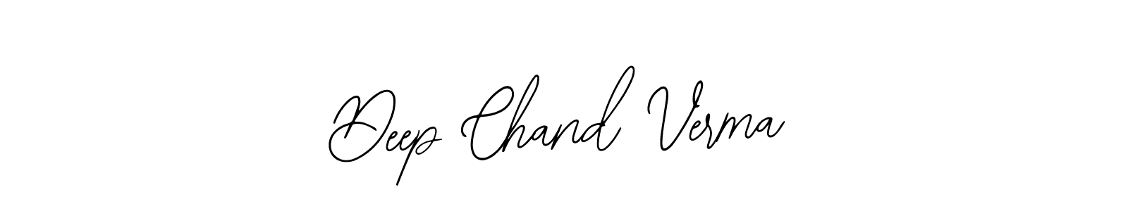 Also we have Deep Chand Verma name is the best signature style. Create professional handwritten signature collection using Bearetta-2O07w autograph style. Deep Chand Verma signature style 12 images and pictures png