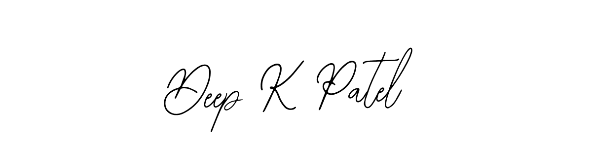 if you are searching for the best signature style for your name Deep K Patel. so please give up your signature search. here we have designed multiple signature styles  using Bearetta-2O07w. Deep K Patel signature style 12 images and pictures png