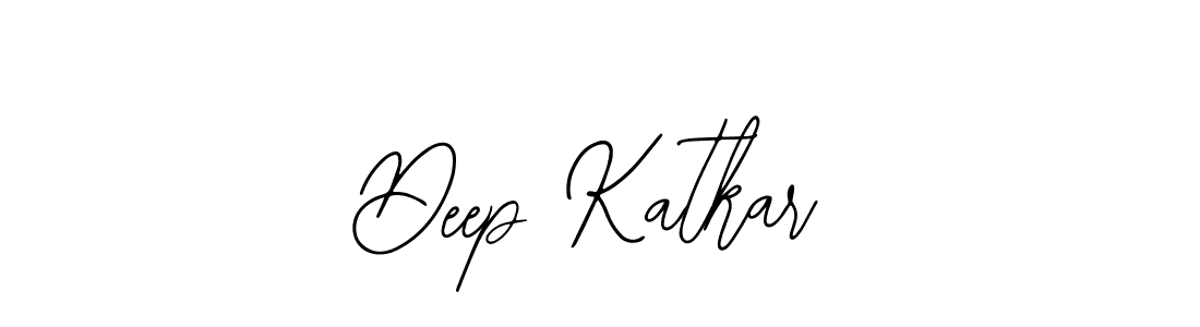 Design your own signature with our free online signature maker. With this signature software, you can create a handwritten (Bearetta-2O07w) signature for name Deep Katkar. Deep Katkar signature style 12 images and pictures png