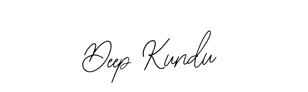 It looks lik you need a new signature style for name Deep Kundu. Design unique handwritten (Bearetta-2O07w) signature with our free signature maker in just a few clicks. Deep Kundu signature style 12 images and pictures png