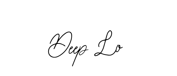 Deep Lo stylish signature style. Best Handwritten Sign (Bearetta-2O07w) for my name. Handwritten Signature Collection Ideas for my name Deep Lo. Deep Lo signature style 12 images and pictures png