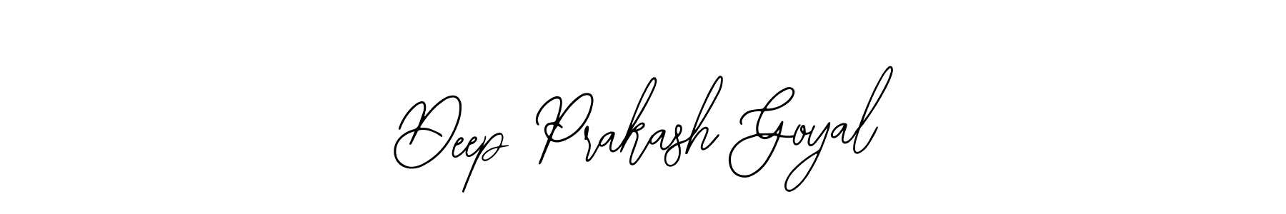 It looks lik you need a new signature style for name Deep Prakash Goyal. Design unique handwritten (Bearetta-2O07w) signature with our free signature maker in just a few clicks. Deep Prakash Goyal signature style 12 images and pictures png