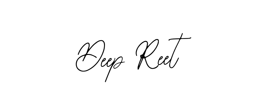 How to make Deep Reet name signature. Use Bearetta-2O07w style for creating short signs online. This is the latest handwritten sign. Deep Reet signature style 12 images and pictures png