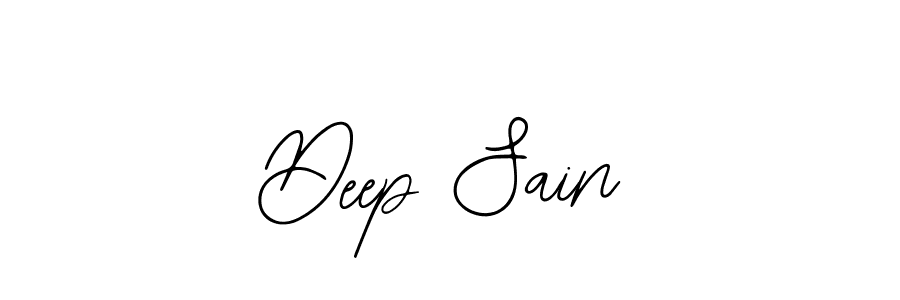 Also You can easily find your signature by using the search form. We will create Deep Sain name handwritten signature images for you free of cost using Bearetta-2O07w sign style. Deep Sain signature style 12 images and pictures png