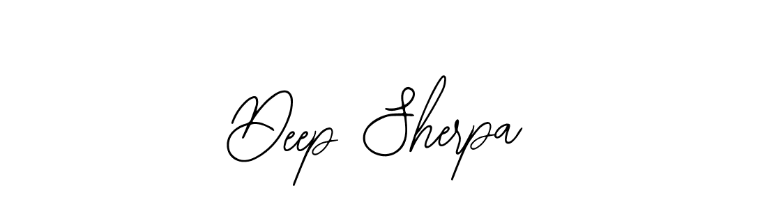 How to make Deep Sherpa signature? Bearetta-2O07w is a professional autograph style. Create handwritten signature for Deep Sherpa name. Deep Sherpa signature style 12 images and pictures png