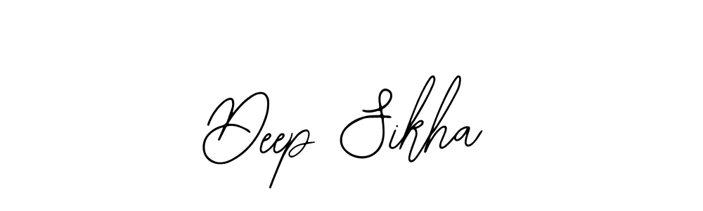 Also we have Deep Sikha name is the best signature style. Create professional handwritten signature collection using Bearetta-2O07w autograph style. Deep Sikha signature style 12 images and pictures png