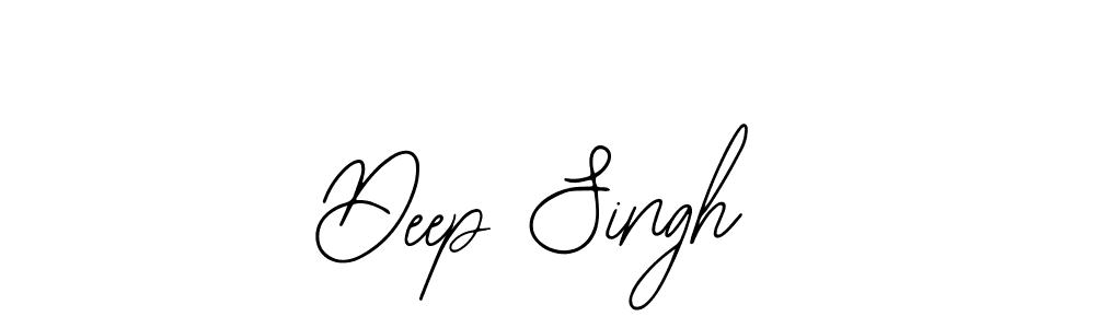 How to make Deep Singh name signature. Use Bearetta-2O07w style for creating short signs online. This is the latest handwritten sign. Deep Singh signature style 12 images and pictures png