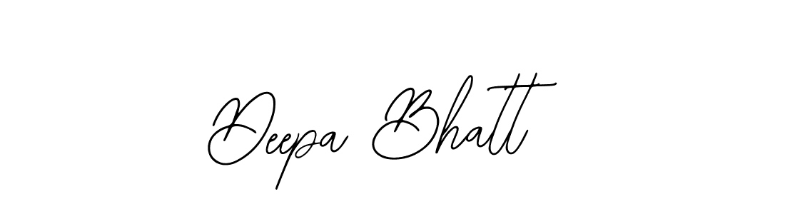 It looks lik you need a new signature style for name Deepa Bhatt. Design unique handwritten (Bearetta-2O07w) signature with our free signature maker in just a few clicks. Deepa Bhatt signature style 12 images and pictures png