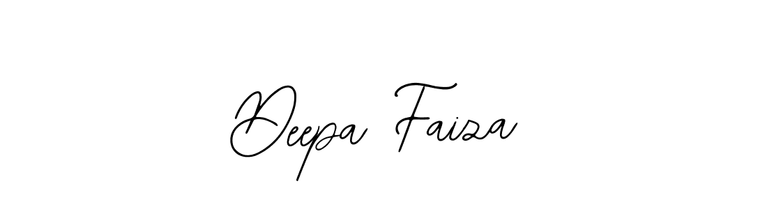 Deepa Faiza stylish signature style. Best Handwritten Sign (Bearetta-2O07w) for my name. Handwritten Signature Collection Ideas for my name Deepa Faiza. Deepa Faiza signature style 12 images and pictures png