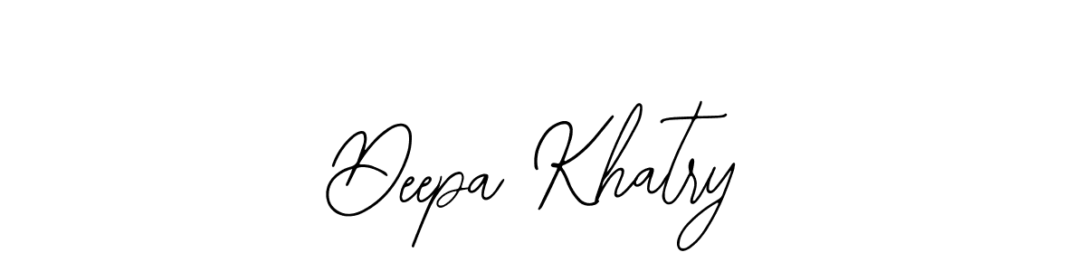 Also You can easily find your signature by using the search form. We will create Deepa Khatry name handwritten signature images for you free of cost using Bearetta-2O07w sign style. Deepa Khatry signature style 12 images and pictures png