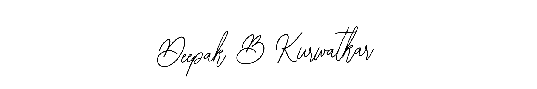 Design your own signature with our free online signature maker. With this signature software, you can create a handwritten (Bearetta-2O07w) signature for name Deepak B Kurwatkar. Deepak B Kurwatkar signature style 12 images and pictures png