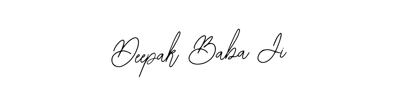 Use a signature maker to create a handwritten signature online. With this signature software, you can design (Bearetta-2O07w) your own signature for name Deepak Baba Ji. Deepak Baba Ji signature style 12 images and pictures png