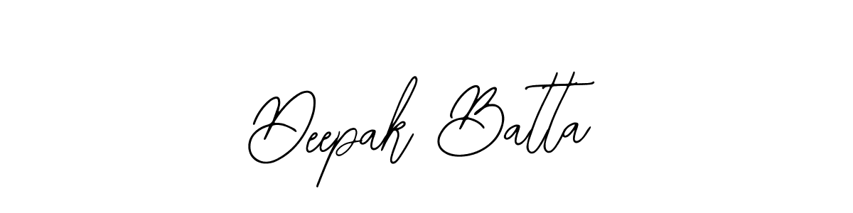 How to make Deepak Batta signature? Bearetta-2O07w is a professional autograph style. Create handwritten signature for Deepak Batta name. Deepak Batta signature style 12 images and pictures png