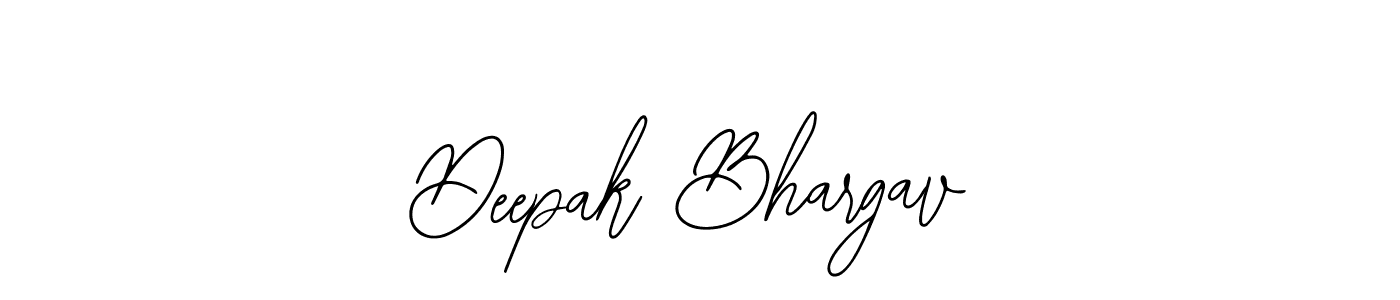 Use a signature maker to create a handwritten signature online. With this signature software, you can design (Bearetta-2O07w) your own signature for name Deepak Bhargav. Deepak Bhargav signature style 12 images and pictures png