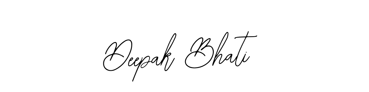 Make a beautiful signature design for name Deepak Bhati. With this signature (Bearetta-2O07w) style, you can create a handwritten signature for free. Deepak Bhati signature style 12 images and pictures png