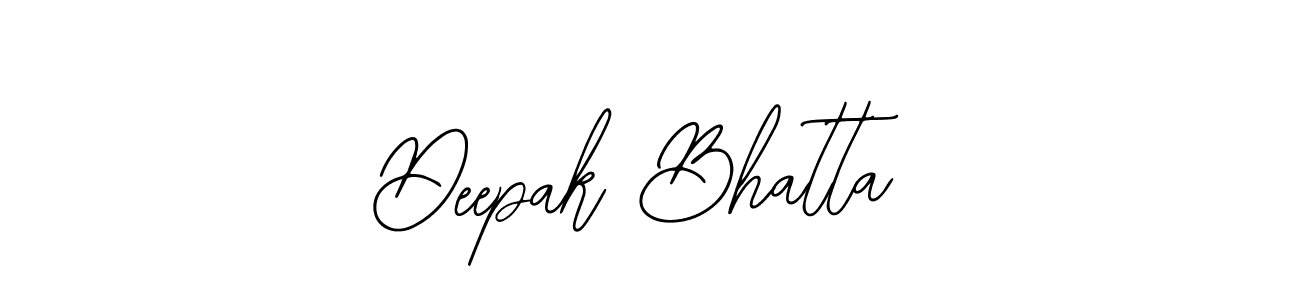 It looks lik you need a new signature style for name Deepak Bhatta. Design unique handwritten (Bearetta-2O07w) signature with our free signature maker in just a few clicks. Deepak Bhatta signature style 12 images and pictures png