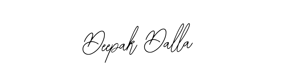 Make a beautiful signature design for name Deepak Dalla. Use this online signature maker to create a handwritten signature for free. Deepak Dalla signature style 12 images and pictures png