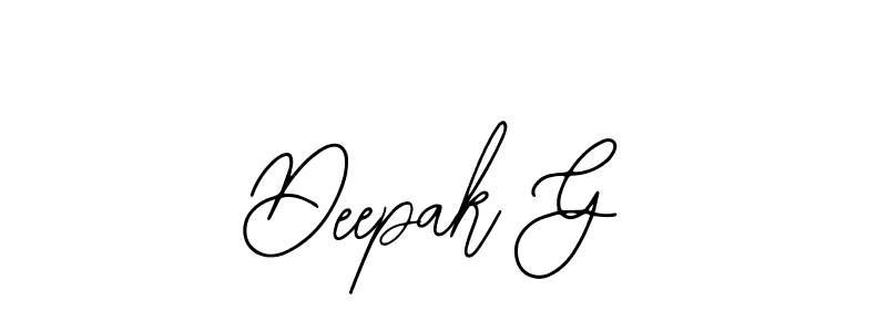 Deepak G stylish signature style. Best Handwritten Sign (Bearetta-2O07w) for my name. Handwritten Signature Collection Ideas for my name Deepak G. Deepak G signature style 12 images and pictures png