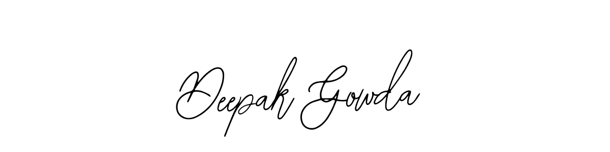 Deepak Gowda stylish signature style. Best Handwritten Sign (Bearetta-2O07w) for my name. Handwritten Signature Collection Ideas for my name Deepak Gowda. Deepak Gowda signature style 12 images and pictures png