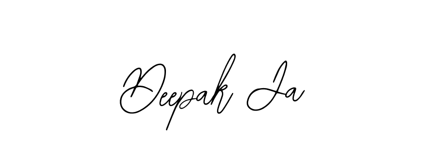 Make a beautiful signature design for name Deepak Ja. Use this online signature maker to create a handwritten signature for free. Deepak Ja signature style 12 images and pictures png