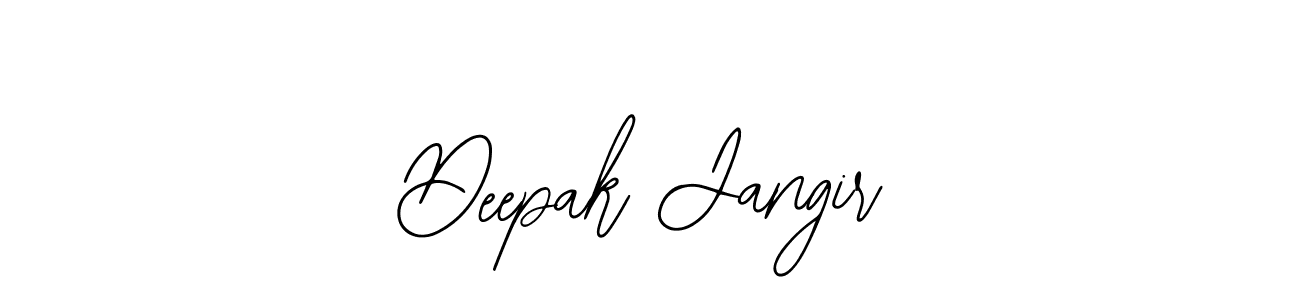 Create a beautiful signature design for name Deepak Jangir. With this signature (Bearetta-2O07w) fonts, you can make a handwritten signature for free. Deepak Jangir signature style 12 images and pictures png