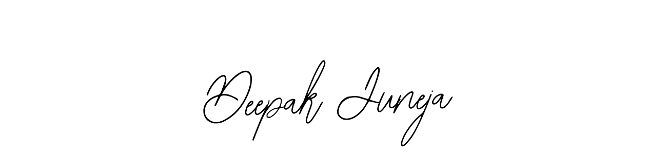 Make a short Deepak Juneja signature style. Manage your documents anywhere anytime using Bearetta-2O07w. Create and add eSignatures, submit forms, share and send files easily. Deepak Juneja signature style 12 images and pictures png