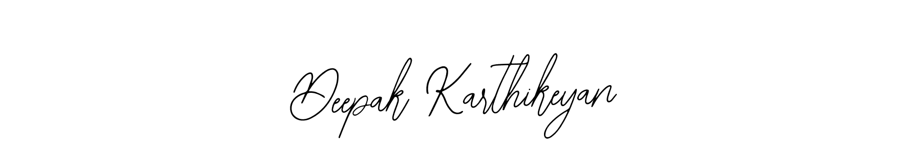 Design your own signature with our free online signature maker. With this signature software, you can create a handwritten (Bearetta-2O07w) signature for name Deepak Karthikeyan. Deepak Karthikeyan signature style 12 images and pictures png