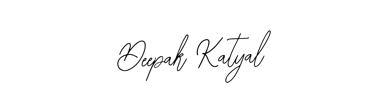 It looks lik you need a new signature style for name Deepak Katyal. Design unique handwritten (Bearetta-2O07w) signature with our free signature maker in just a few clicks. Deepak Katyal signature style 12 images and pictures png
