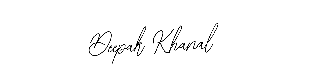 Also we have Deepak Khanal name is the best signature style. Create professional handwritten signature collection using Bearetta-2O07w autograph style. Deepak Khanal signature style 12 images and pictures png