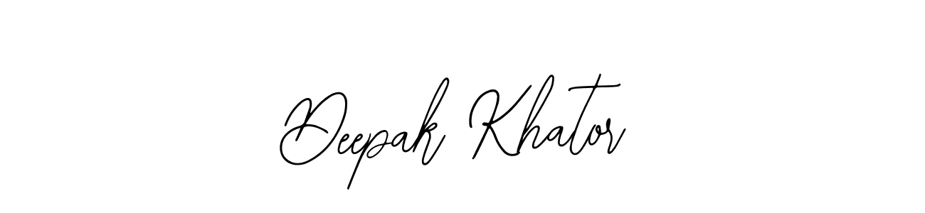 Best and Professional Signature Style for Deepak Khator. Bearetta-2O07w Best Signature Style Collection. Deepak Khator signature style 12 images and pictures png