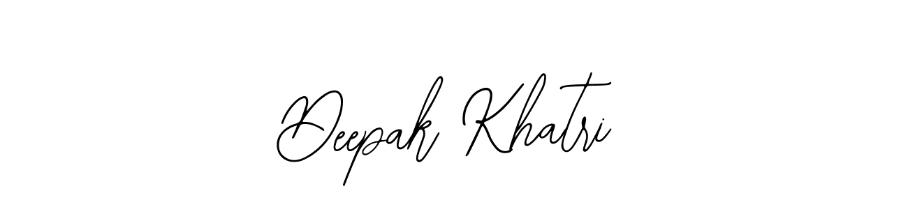 It looks lik you need a new signature style for name Deepak Khatri. Design unique handwritten (Bearetta-2O07w) signature with our free signature maker in just a few clicks. Deepak Khatri signature style 12 images and pictures png