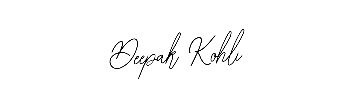 The best way (Bearetta-2O07w) to make a short signature is to pick only two or three words in your name. The name Deepak Kohli include a total of six letters. For converting this name. Deepak Kohli signature style 12 images and pictures png