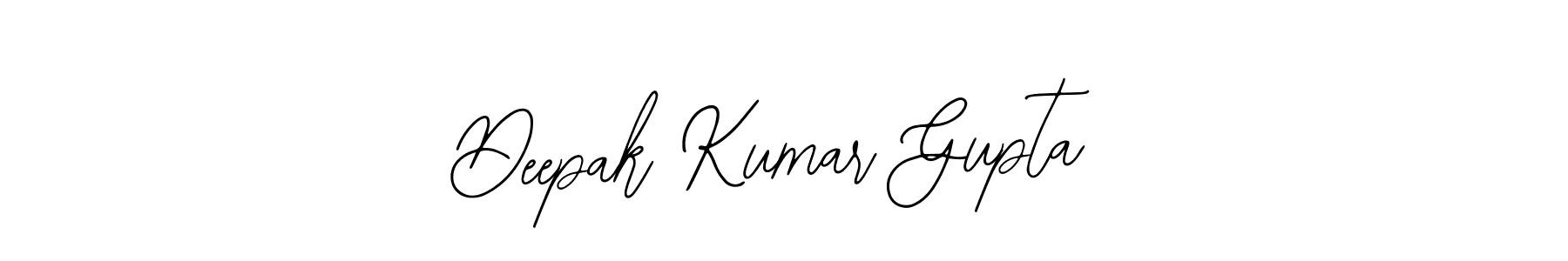 The best way (Bearetta-2O07w) to make a short signature is to pick only two or three words in your name. The name Deepak Kumar Gupta include a total of six letters. For converting this name. Deepak Kumar Gupta signature style 12 images and pictures png