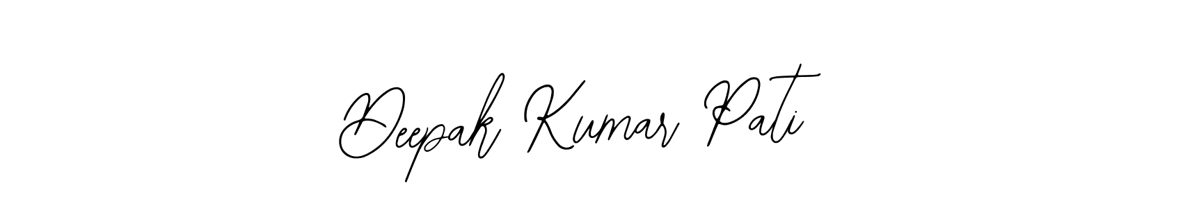 Also You can easily find your signature by using the search form. We will create Deepak Kumar Pati name handwritten signature images for you free of cost using Bearetta-2O07w sign style. Deepak Kumar Pati signature style 12 images and pictures png