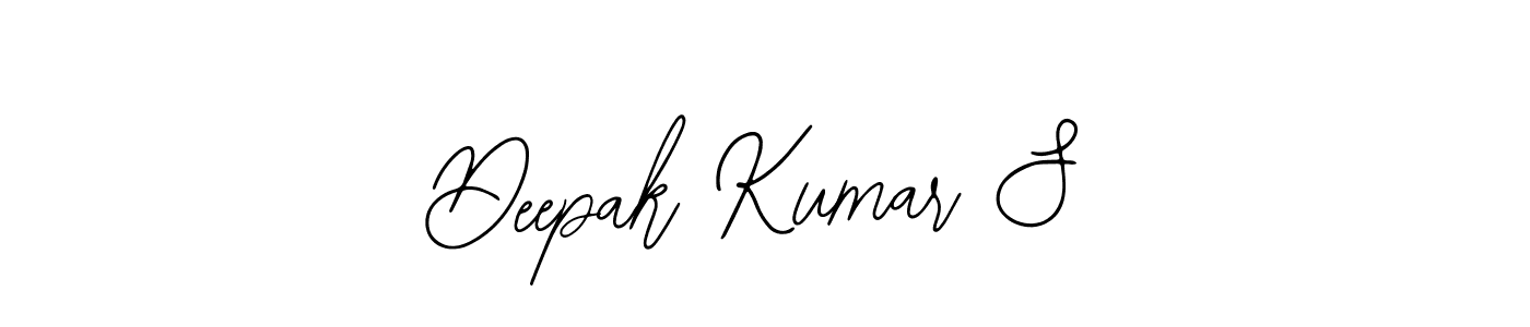 Also You can easily find your signature by using the search form. We will create Deepak Kumar S name handwritten signature images for you free of cost using Bearetta-2O07w sign style. Deepak Kumar S signature style 12 images and pictures png