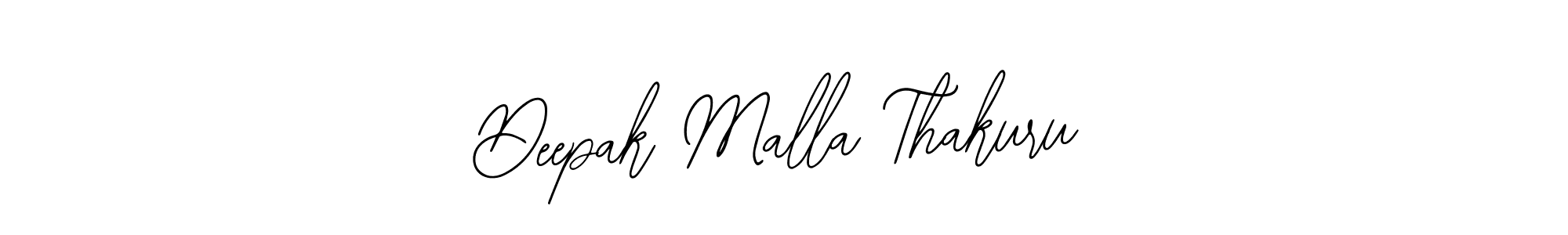 Use a signature maker to create a handwritten signature online. With this signature software, you can design (Bearetta-2O07w) your own signature for name Deepak Malla Thakuru. Deepak Malla Thakuru signature style 12 images and pictures png