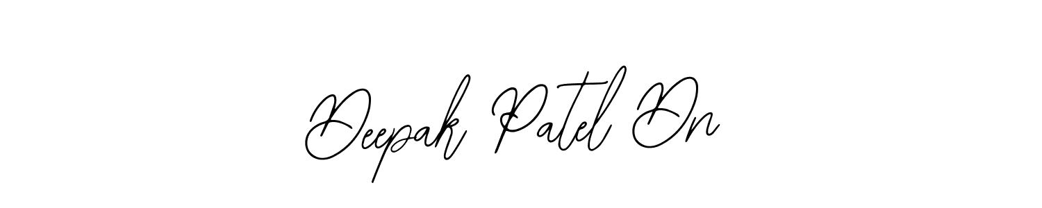 The best way (Bearetta-2O07w) to make a short signature is to pick only two or three words in your name. The name Deepak Patel Dn include a total of six letters. For converting this name. Deepak Patel Dn signature style 12 images and pictures png