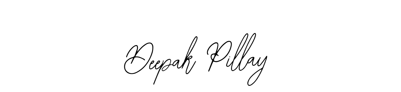 How to make Deepak Pillay signature? Bearetta-2O07w is a professional autograph style. Create handwritten signature for Deepak Pillay name. Deepak Pillay signature style 12 images and pictures png