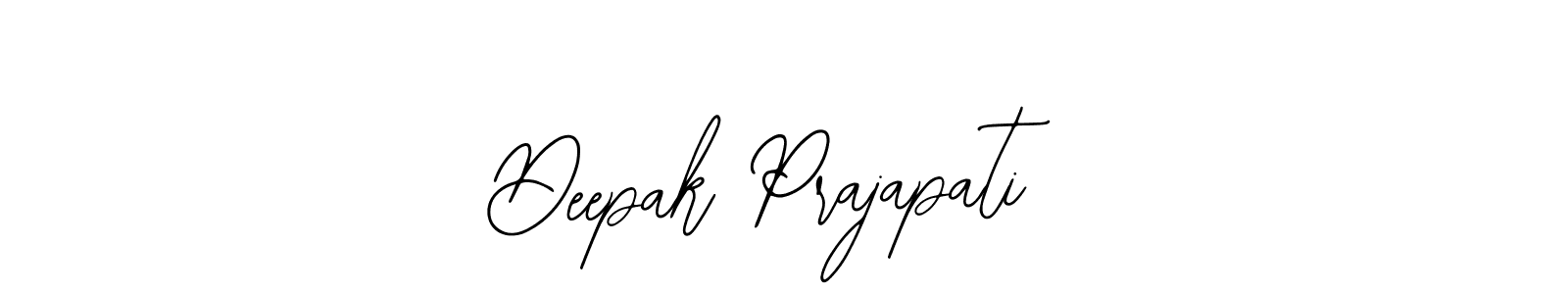 if you are searching for the best signature style for your name Deepak Prajapati. so please give up your signature search. here we have designed multiple signature styles  using Bearetta-2O07w. Deepak Prajapati signature style 12 images and pictures png