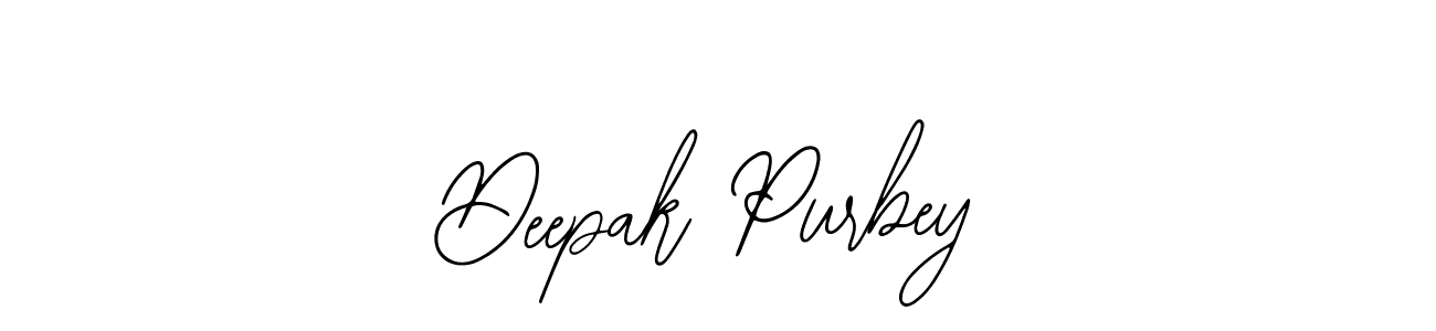 It looks lik you need a new signature style for name Deepak Purbey. Design unique handwritten (Bearetta-2O07w) signature with our free signature maker in just a few clicks. Deepak Purbey signature style 12 images and pictures png