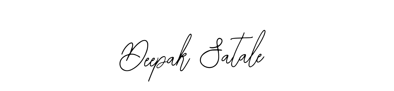 Design your own signature with our free online signature maker. With this signature software, you can create a handwritten (Bearetta-2O07w) signature for name Deepak Satale. Deepak Satale signature style 12 images and pictures png