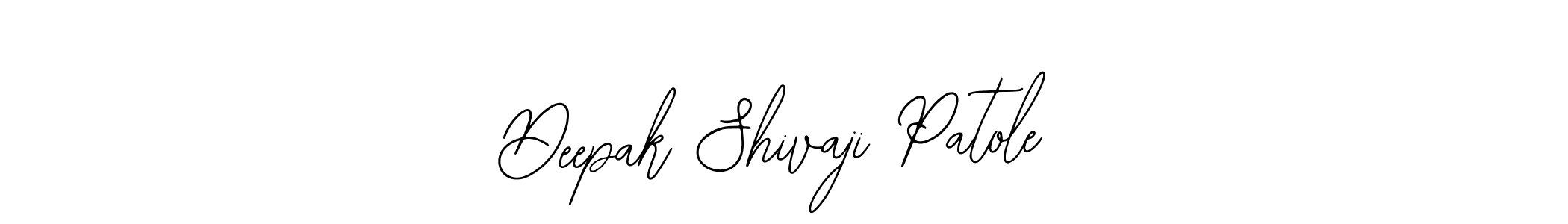 Also You can easily find your signature by using the search form. We will create Deepak Shivaji Patole name handwritten signature images for you free of cost using Bearetta-2O07w sign style. Deepak Shivaji Patole signature style 12 images and pictures png